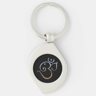 Om Symbol Key Ring