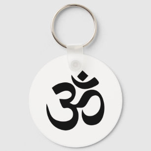 Om Symbol Keychain