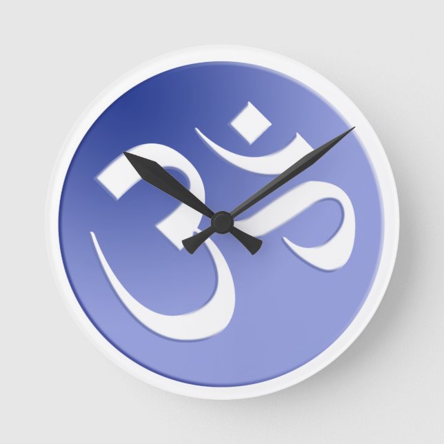 Om Symbol Massage Room Clocks (Front)