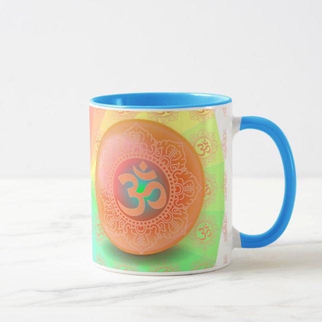 OM symbol mug (Right)