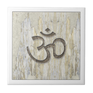 Om Symbol Organic Tile