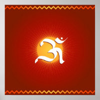 OM symbol - Poster