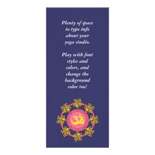 OM symbol rack card! Card