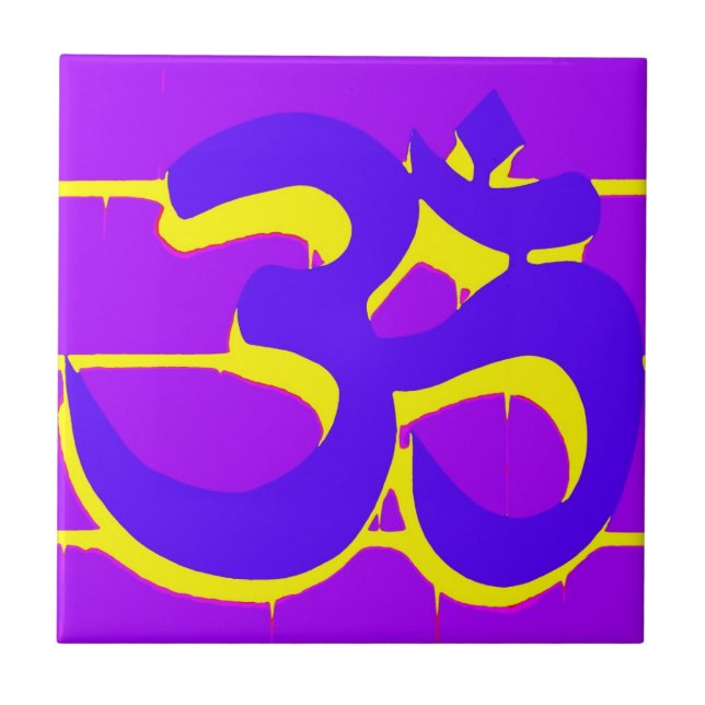 Om symbol tile (Front)