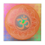 OM symbol tile<br><div class="desc">The OM symbol on a multi-coloured nackground</div>