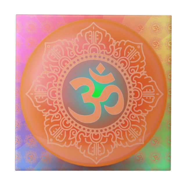 OM symbol tile (Front)