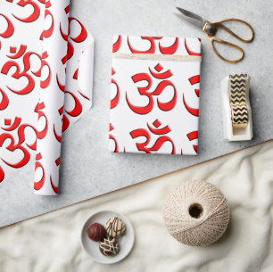 OM Symbol Wrapping Paper