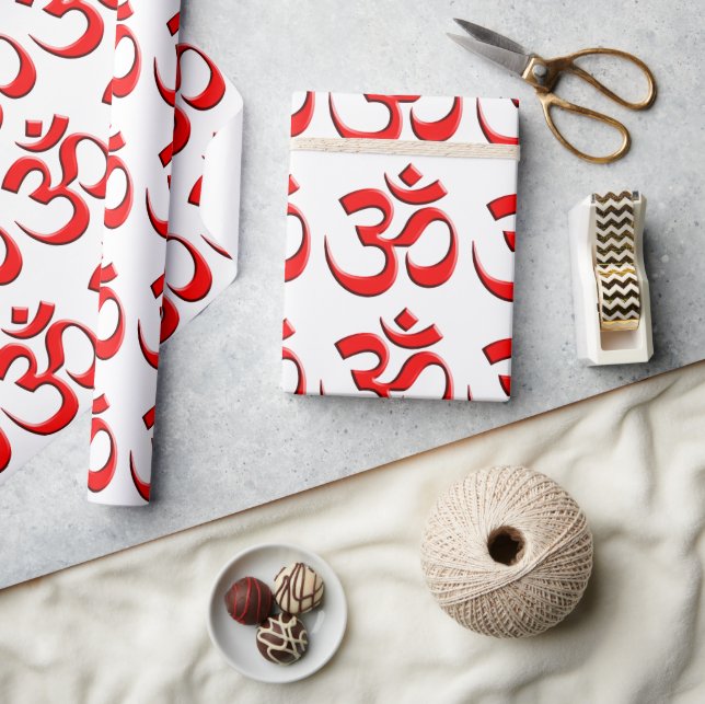 OM Symbol Wrapping Paper (Crafts)