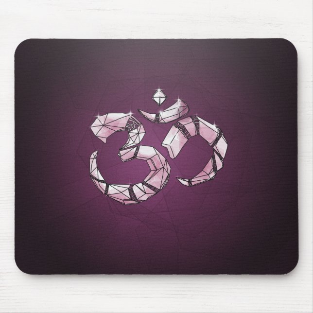 Om - the sound of the universe mouse pad (Front)
