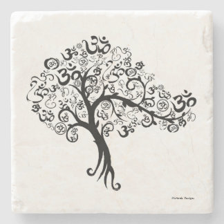 OM Tree Stone Coaster
