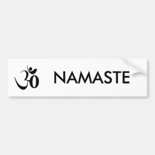 Om Yoga Meditation Bumper Sticker