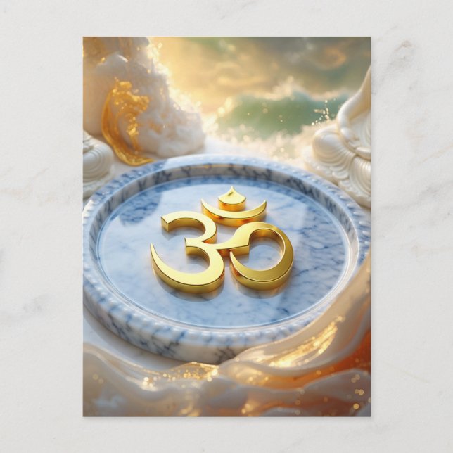 OM - ZEN BUDDHISM POSTCARD (Front)