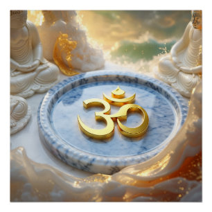 OM - ZEN BUDDHISM POSTER