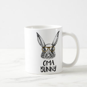 Oma Bunny Funny Matching Easter Bunny Egg Hunting Coffee Mug