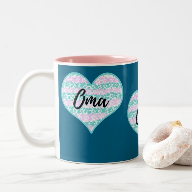 "Oma" German Grandma Mug (With Donut)