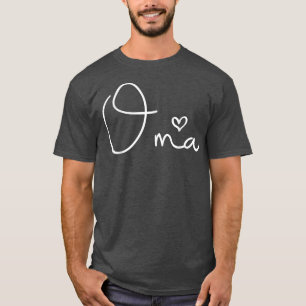 Oma German Grandma Women Mother's Day Christmas Bi T-Shirt
