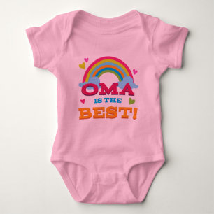 Oma Is the Best Baby Bodysuit