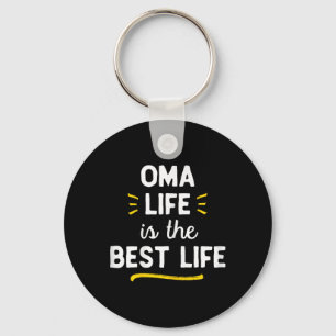 Oma Life Is The Best Life Cute  Key Ring