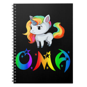 Oma Unicorn Notebook