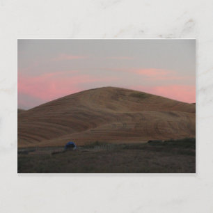 Omache Farm Sunset Postcard