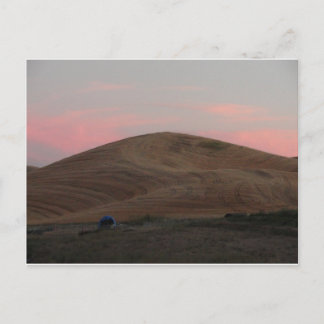 Omache Farm Sunset Postcard