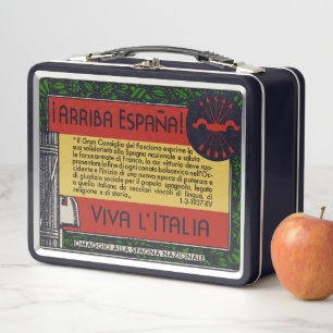 OMAGGIO ALLA SPAGNA METAL LUNCH BOX