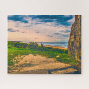 Omaha Beach France Jigsaw Puzzle