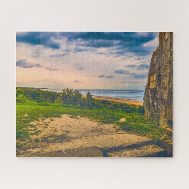 Omaha Beach France Jigsaw Puzzle (Horizontal)