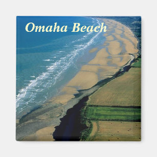 Omaha Beach france magnet