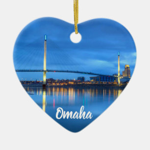 Omaha Christmas Ornament
