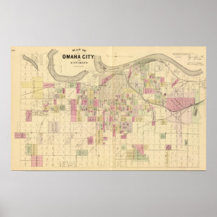 Omaha City, Nebraska Poster