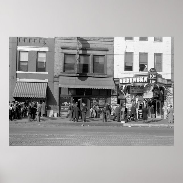 Omaha Hobo Centre: 1938 Poster (Front)
