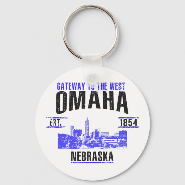Omaha Key Ring (Front)