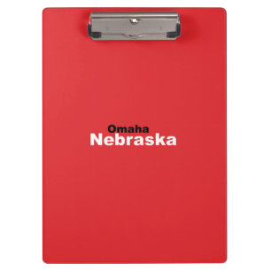 Omaha, Nebraska Clipboard