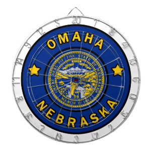 Omaha Nebraska Dartboard