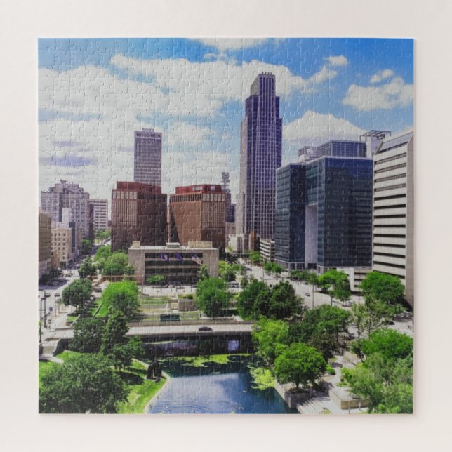 Omaha Nebraska Jigsaw Puzzle (Vertical)