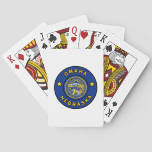 Omaha Nebraska Playing Cards