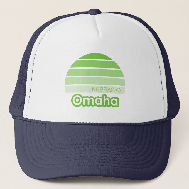 Omaha Nebraska Trucker Hat (Front)