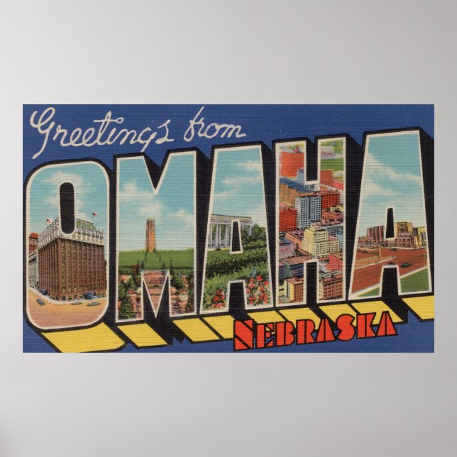 Omaha, NebraskaLarge Letter ScenesOmaha, NE 2 Poster (Front)