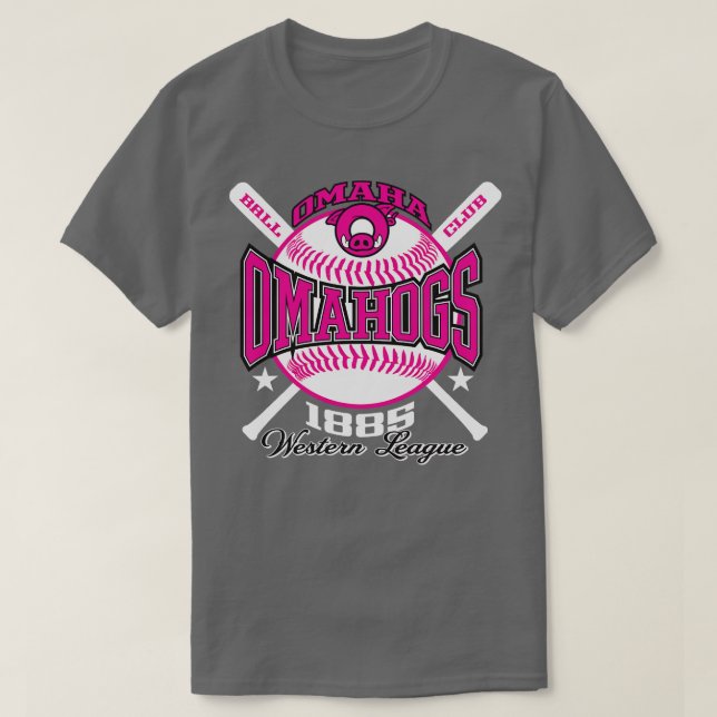 Omaha Omahogs T-Shirt (Design Front)