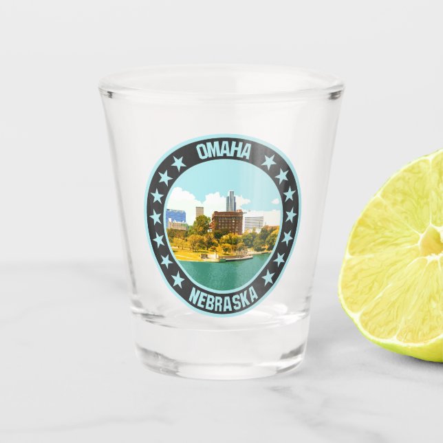 Omaha                                              shot glass (Front)