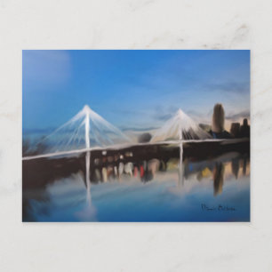 Omaha to Council Bluffs Postcard