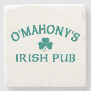O'Mahony's Irish Pub Stone Coaster
