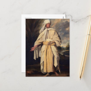 Omai of the Friendly Isles by Sir Joshua Reynolds Holiday Postcard