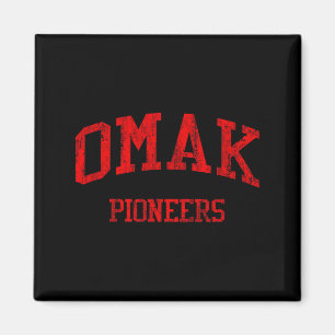Omak High School Hs Omak Wa Vintage Srts Magnet