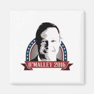 O'Malley 2016 Campaign Banner Nameplate Magnet