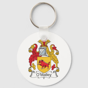 O'Malley Family Crest Key Ring