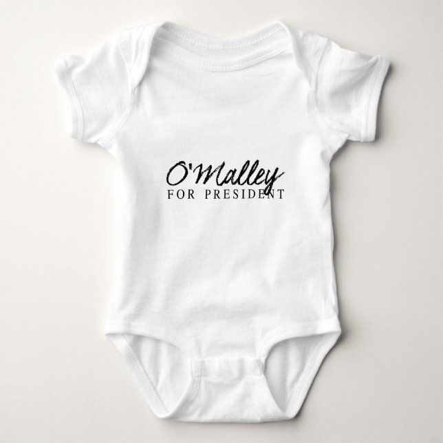 O'Malley For President Signature Baby Bodysuit (Front)