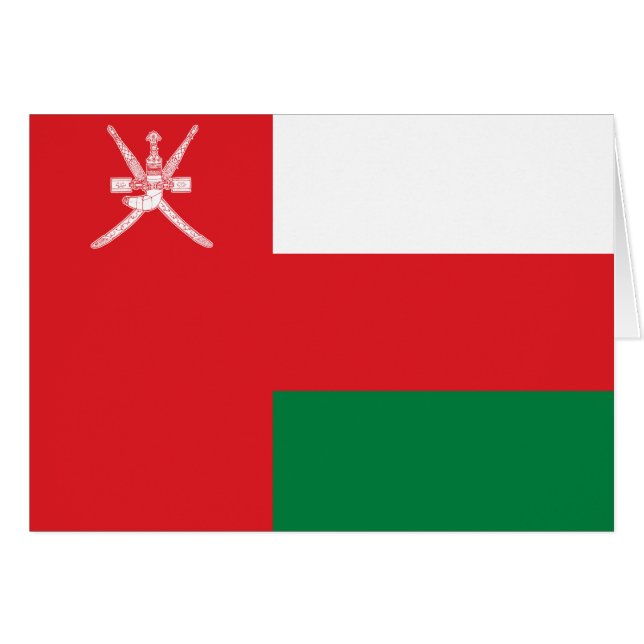Oman Flag (Front Horizontal)