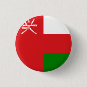Oman Flag 3 Cm Round Badge